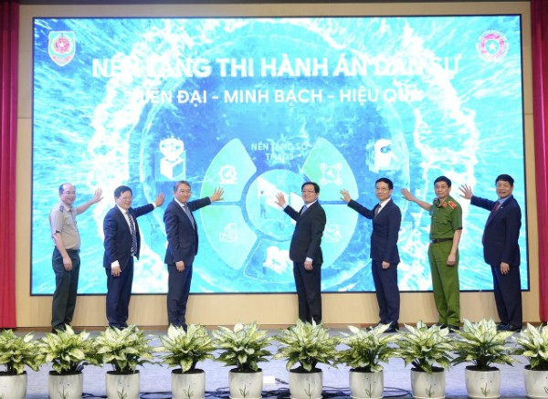 Bộ Tư pháp khai trương Nền tảng số Thi hành án dân sự